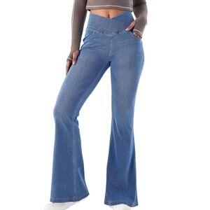 Boutique women's denim flare jeans size XS